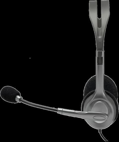 Logitech H110 Stereo Headset with Noise-Cancelling Microphone