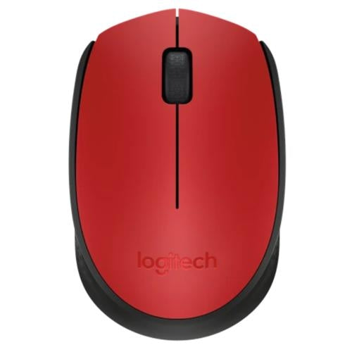 Logitech M171 USB Wireless Mouse - Red