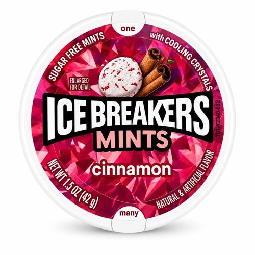 Cinnamon Mints Ice Breakers Pack of 8