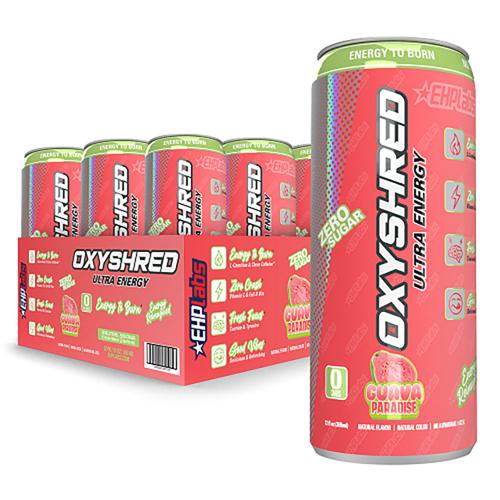 Energy Drink Guava Paradise 355ml OxyShred Pack of 12