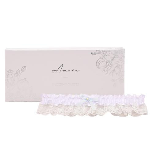 Amore Wedding Garter in Gift Box - Pack of 2