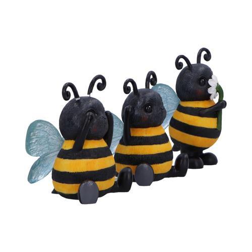 Three Wise Bees 9.5cm - Nemesis Now