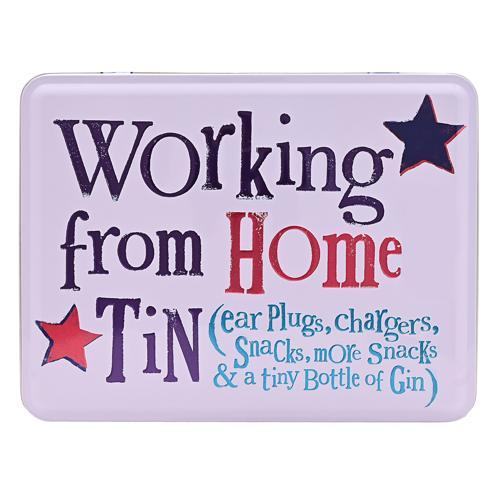 Working From Home Storage Tin - Brightside - Pack of 2