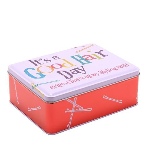 Hair Stuff Storage Tin - Brightside - Pack of 2