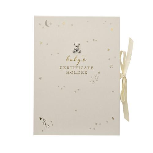 A4 Baby Birth Certificate Holder - Bambino Little Star