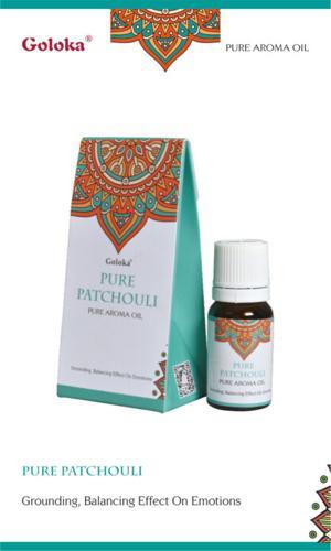 Aroma Oil 10ml - Goloka Pure Patchouli - Pack of 6
