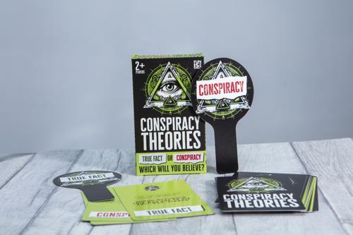 Conspiracy Theories Bluffing Card Game - Pack of 2