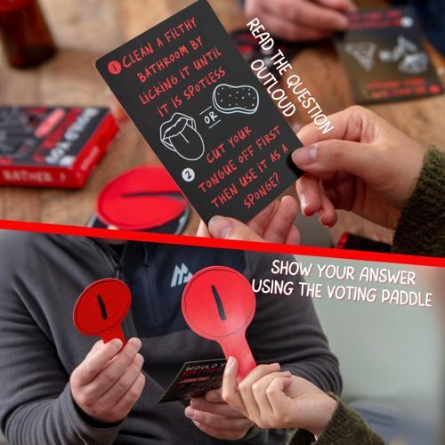 Would You Rather Card Game - Pack of 2