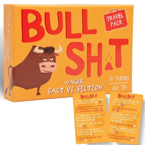 Bullshit Travel Game - Pack of 2