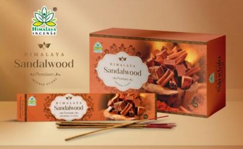 Pure & Natural Incense 15g - Himalaya Sandalwood