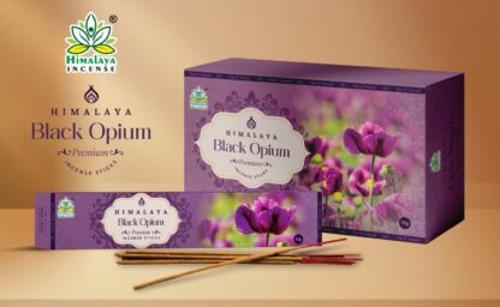 Pure & Natural Incense 15g - Himalaya Black Opium