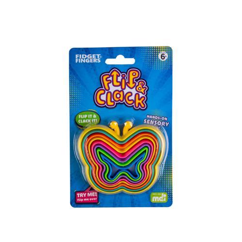 Flip & Clack Sensory Fidget Toy - Pack of 24