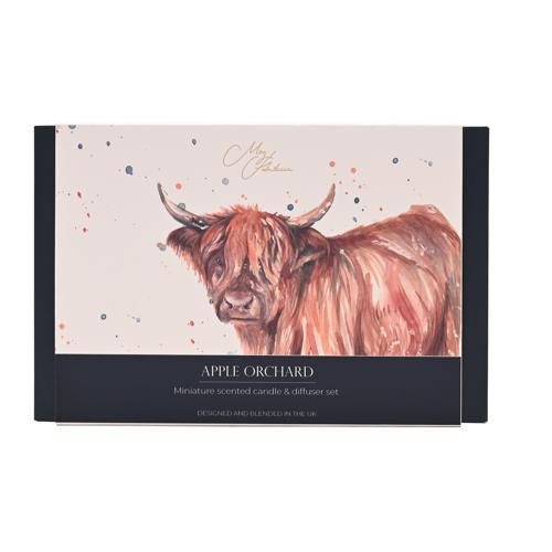 Highland Cow Mini Candle & Diffuser Gift Set - Meg Hawkins