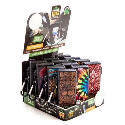 Smokezilla Survival Case for Lighter & Cigarettes - Pack of 12