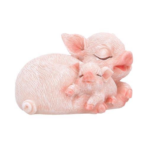 Cuddle Mini Pig Figurine 6cm - Nemesis Now