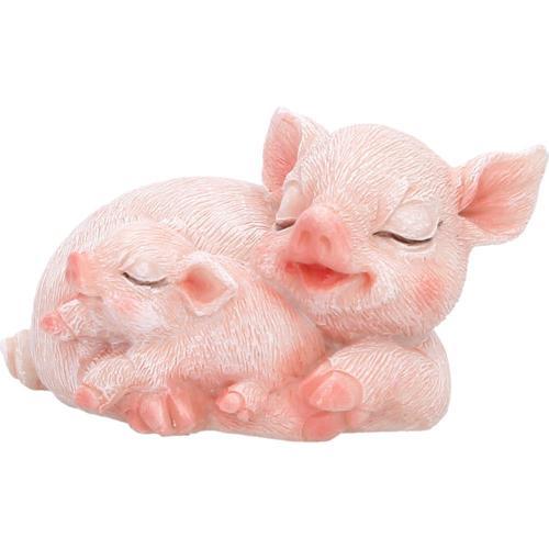 Cuddle Mini Pig Figurine 6cm - Nemesis Now