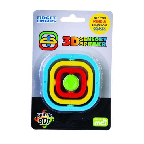 3D Sensory Fidget Spinner - Pack of 24