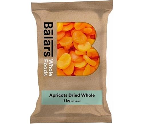 APRICOTS DRIED WHOLE 1KG - Balars