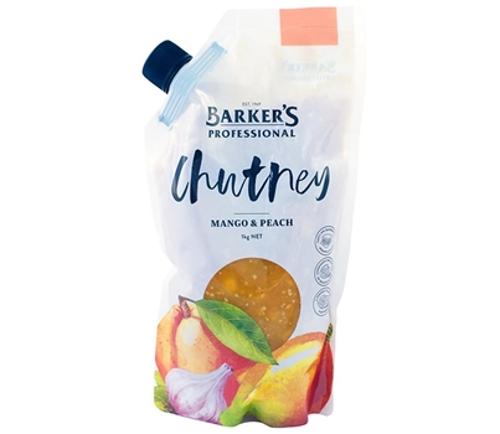 CHUTNEY MANGO & PEACH 1KG - Barkers