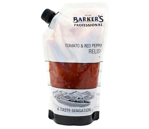 RELISH TOMATO & RED PEPPER 1KG - Barkers