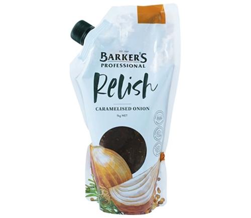 RELISH CARAMELISED ONION 1KG - Barkers