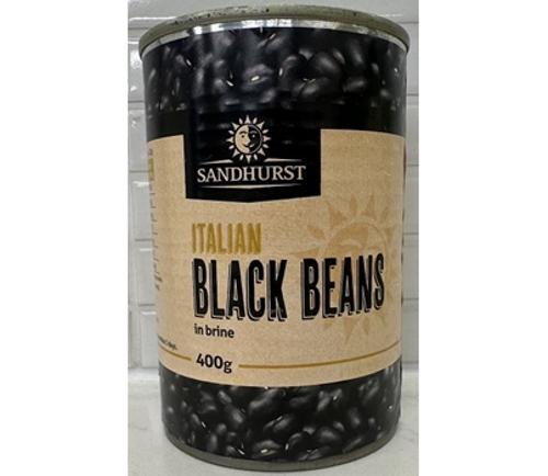 BLACK BEANS IN BRINE ITALIAN 400GM - Sandhurst