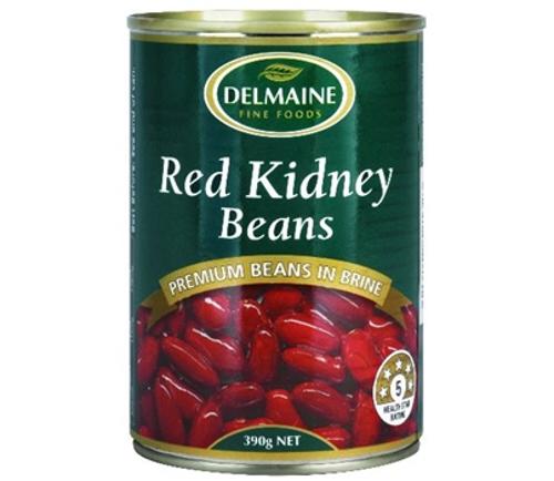 BEANS RED KIDNEY 390GM - Delmaine