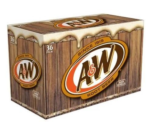 BEER ROOT W/ AGED VANILLA 355ML 36s - A&w