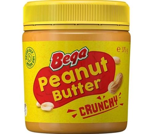 PEANUT BUTTER CRUNCHY 375GM - Bega