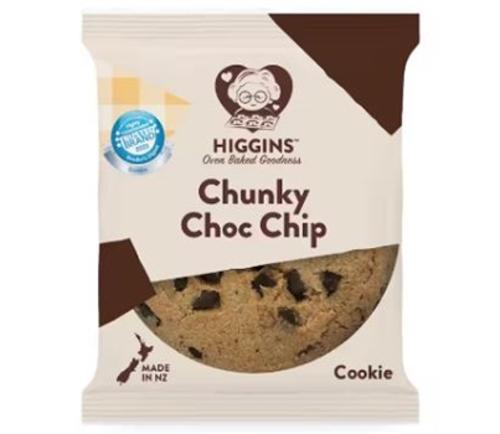 COOKIE SS CHUNKY CHOC CHIP I/W 40GM 100s - Mrs Higgins