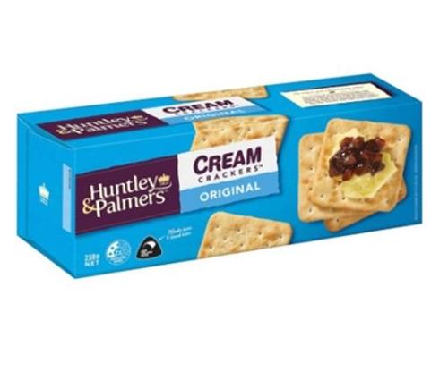 CRACKERS CREAM ORIGINAL 230GM - Huntly & Palmers