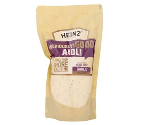 DRESSING AIOLI GARLIC SERIOUSLY GOOD 900GM - Heinz
