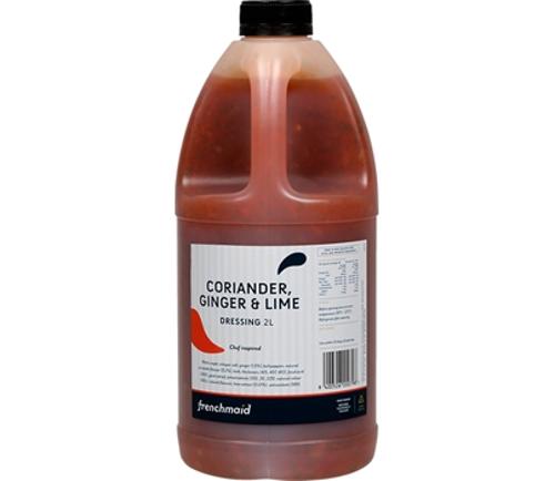 DRESSING CORIANDER GINGER & LIME 2L - Frenchmaid