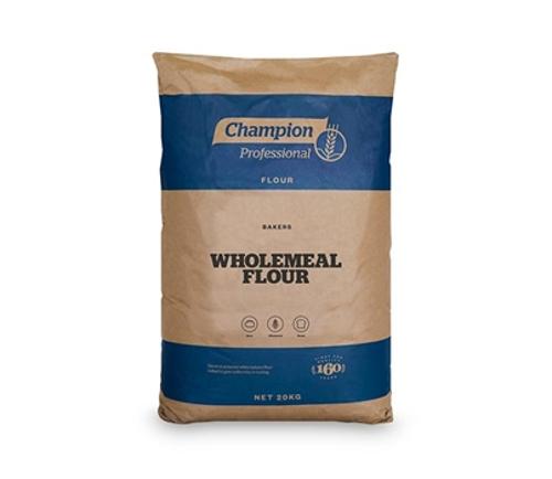 FLOUR WHOLEMEAL 20KG - Champion