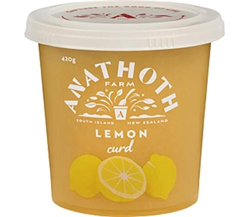 JAM LEMON CURD 420GM - Anathoth