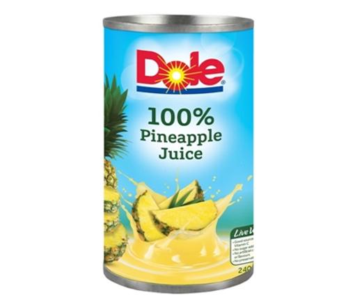 PINEAPPLE JUICE 240ML 24s - Dole