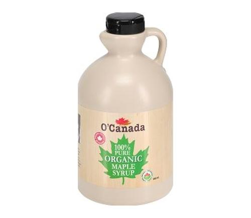 MAPLE SYRUP 100% PURE ORGANIC 946ML - O'canada