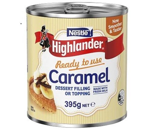 MILK CONDENSED CARAMEL 395GM - Highlander