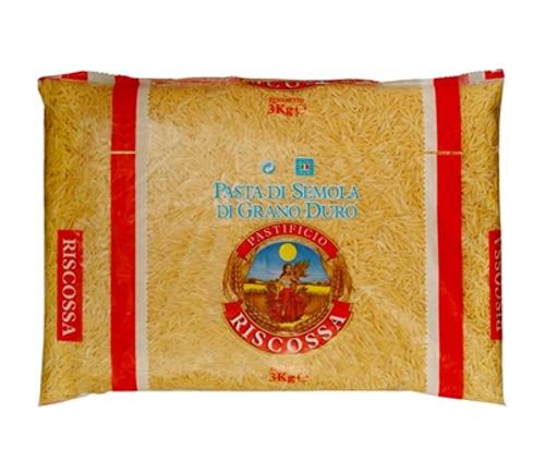 PASTA ORZO 3KG - Riscossa