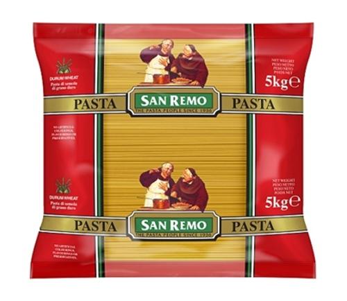 PASTA SPAGHETTI NO.5 5KG - San Remo