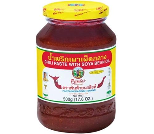 PASTE CHILLI IN SOY OIL 500GM - Pantai