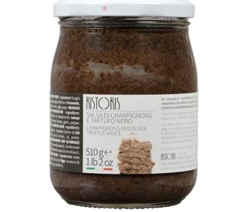 PASTE TRUFFLE CHAMPIGNON & BLACK 510GM - Ristoris