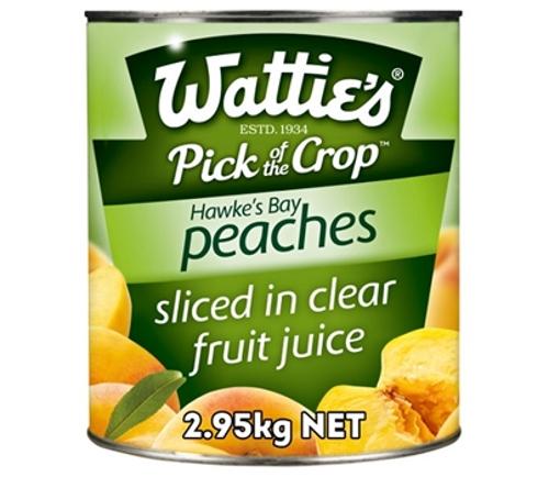 PEACH SLICES FRUIT JUICE A10 - Watties