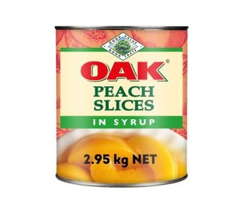 PEACH SLICES IN SYRUP A10 - Oak