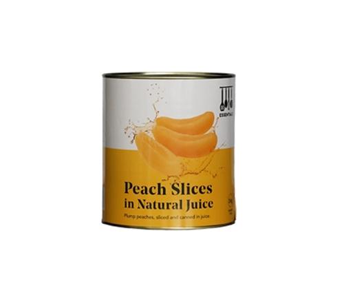PEACH SLICES IN NATURAL JUICE A10 - Essentials