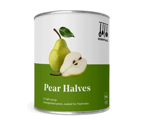 PEAR HALVES IN LIGHT SYRUP A10 - Essentials