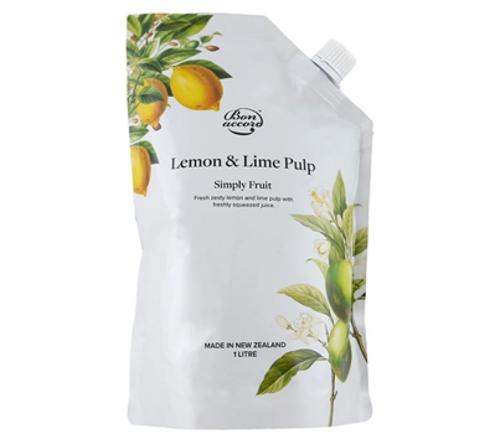 FRUIT PULP LEMON & LIME 1L - Bon Accord