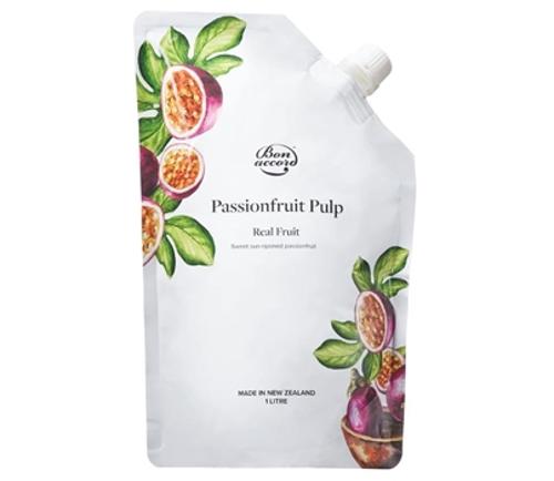 FRUIT PULP REAL PASSION FRUIT 1L - Bon Accord