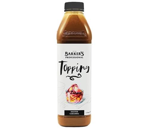 SAUCE/TOPPING SALTED CARAMEL 1.25KG - Barkers