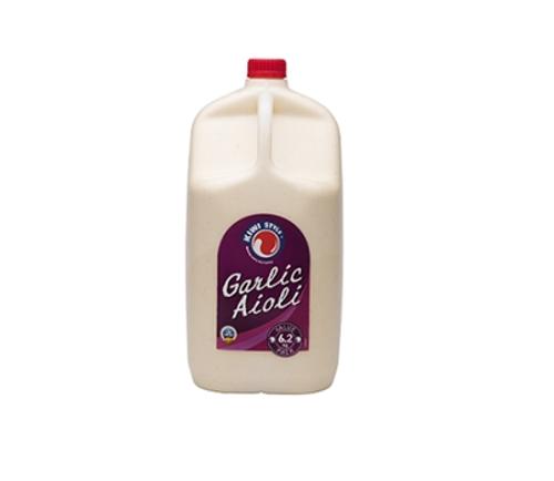 SAUCE AIOLI GARLIC 6.2.KG - Kiwi Style